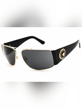 NWT, Versace 0VE2163, Gold/Grey/Dark Grey, Size63X15X135